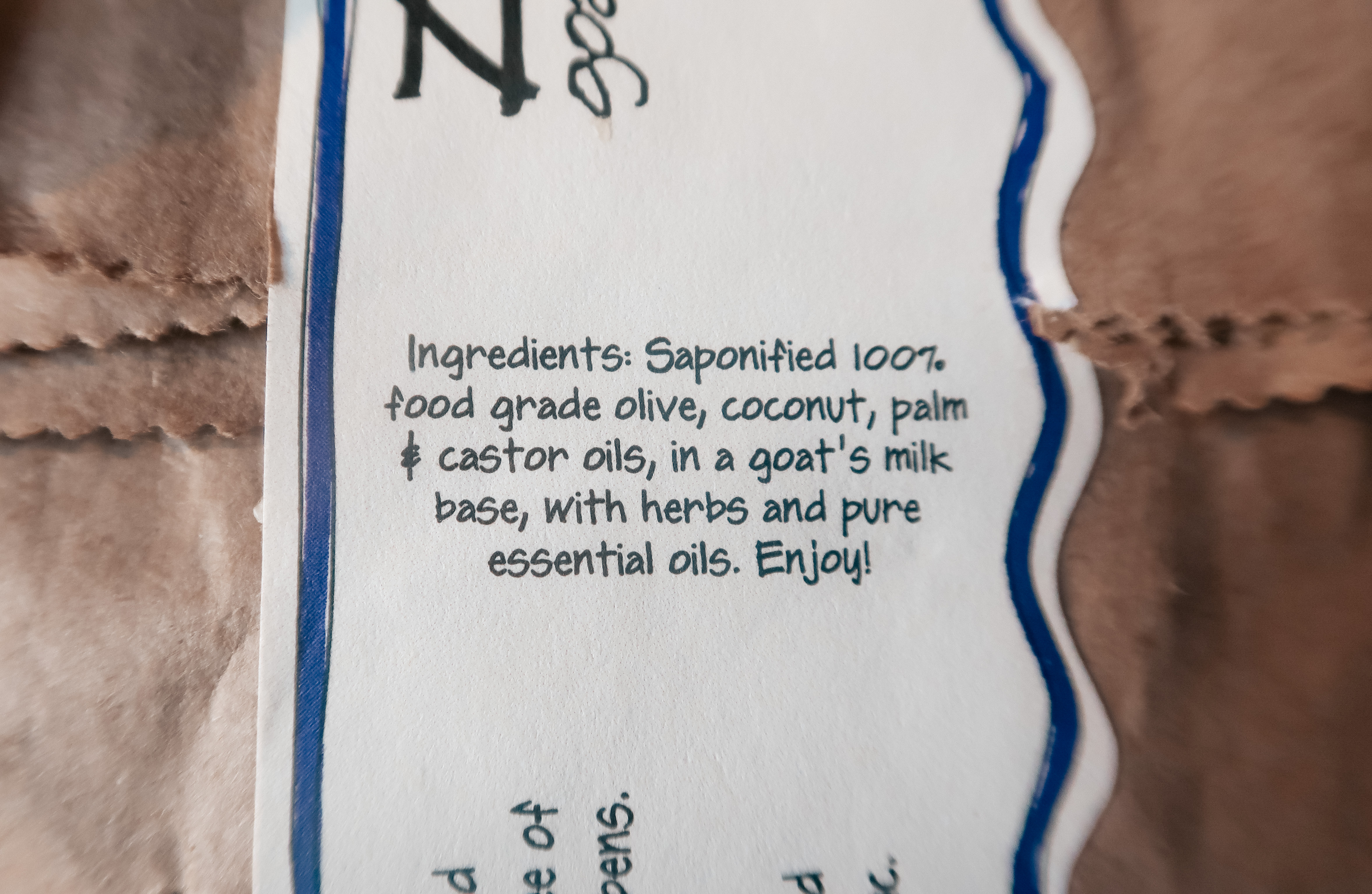 Zum Bar Ingredients pic 1 - Natural Skin Benefits of Goat Milk Soap